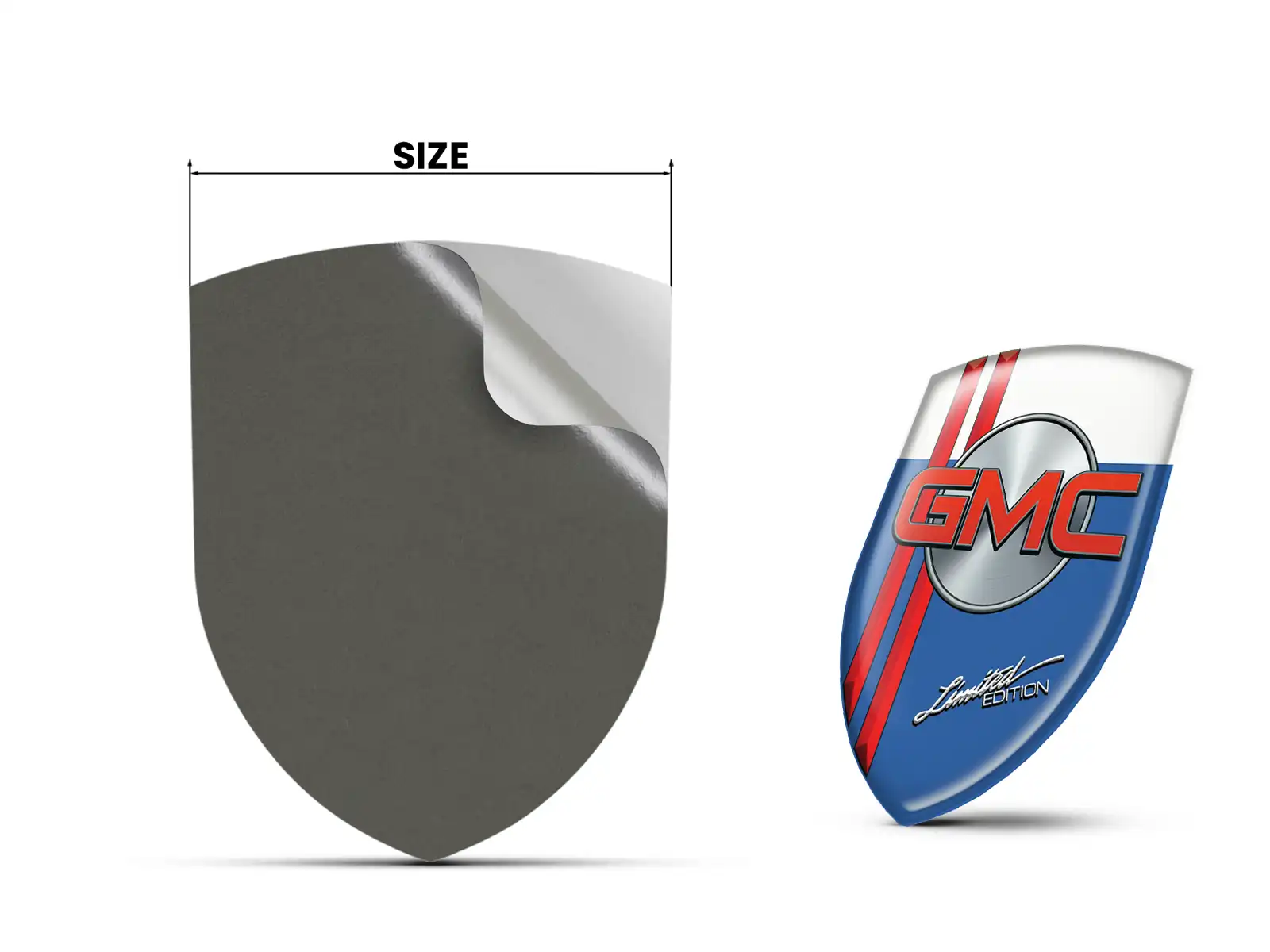 GMC Firmenlogosticker Limitiert Robust Hochwertig